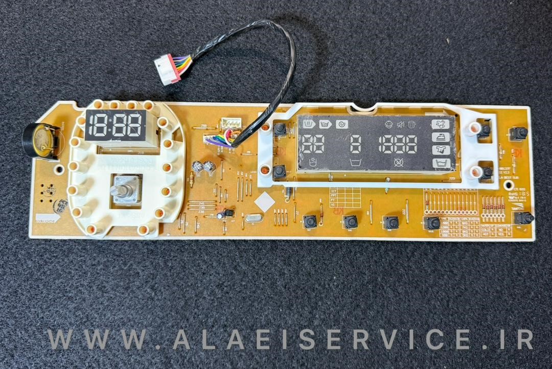 برد نمایشگر دوساعته لباسشویی سامسنوگ